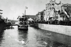 Opening Wilhelminasluis in 1903