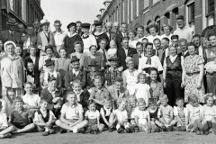 Anna Palownastraat in Zaandam. 1944